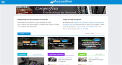Desktop Screenshot of accordioncentral.com